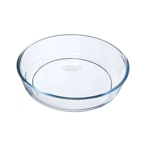 Tava de copt, sticla termorezistenta, 26cm/2, 1L - Pyrex imagine