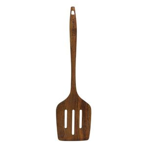 Spatula cu fante, lemn de acacia, 32 cm - Zokura imagine