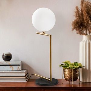 Lampa de masa, Opviq, 521SHN2283, Auriu imagine