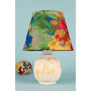 Lampa de masa, Opviq, 687HMY1488, Multicolor imagine