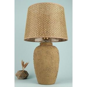 Lampa de masa, Opviq, 687HMY2408, Galben mustar imagine