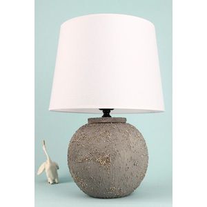 Lampa de masa, Opviq, 687HMY2410, Gri/Alb imagine