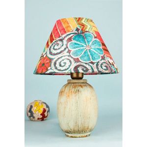 Lampa de masa, Opviq, 687HMY2438, Multicolor imagine