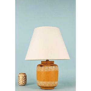 Lampa de masa, Opviq, 687HMY2462, Portocaliu imagine