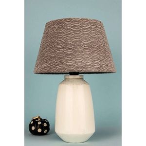 Lampa de masa, Opviq, 687HMY2490, Maro / Crem imagine