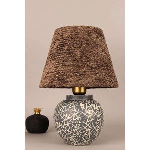 Lampa de masa, Opviq, 687HMY2491, Maro / Gri imagine