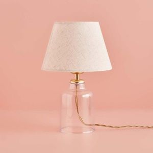 Lampa de masa, Opviq, 780SGN2132, Crem / Aur imagine