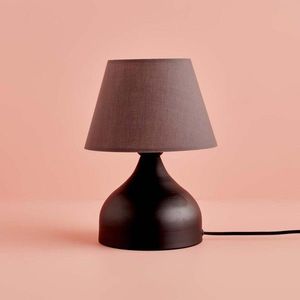 Lampa de masa, Opviq, 780SGN2137, Gri/Negru imagine