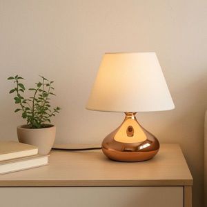 Lampa de masa, Opviq, 780SGN2152, Crem imagine