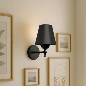 Aplica de perete, Opviq, 780SGN2715, Negru imagine