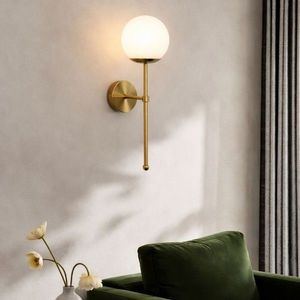 Aplica de perete, Opviq, 780SGN2717, Aur/Alb imagine