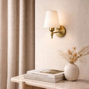 Aplica de perete, Opviq, 780SGN2719, Auriu / Ecru imagine