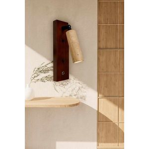 Aplica de perete, Opviq, 823OLY1138, Bej / Nuc imagine