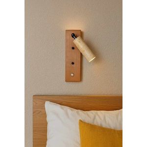 Aplica de perete, Opviq, 823OLY1139, Bej / Stejar imagine