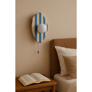Aplica de perete, Opviq, 823OLY1148, Bej / Alb / Albastru imagine