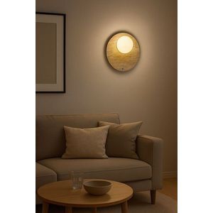 Aplica de perete, Opviq, 823OLY1152, Bej/Alb imagine