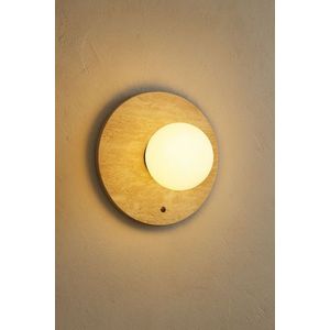 Aplica de perete, Opviq, 823OLY1154, Bej/Alb imagine