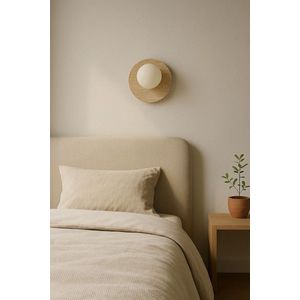 Aplica de perete, Opviq, 823OLY1166, Bej/Alb imagine