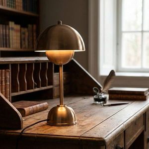 Lampa de masa, Opviq, 892OPV2234, Maro antichizat imagine