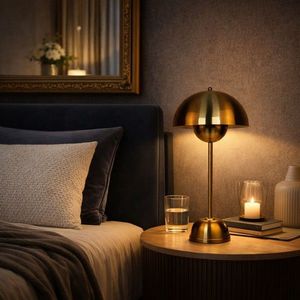 Lampa de masa, Opviq, 892OPV2235, Maro antichizat imagine