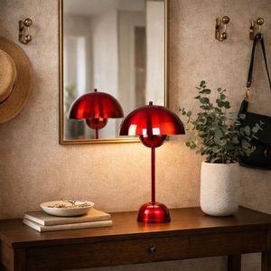 Lampa de masa, Opviq, 892OPV2237, Rosu imagine