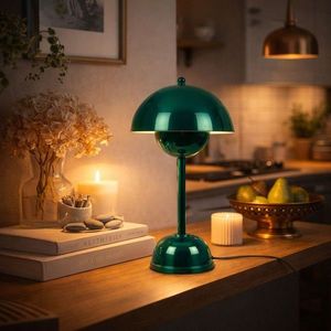 Lampa de masa, Opviq, 892OPV2240, Verde imagine