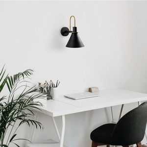 Aplica de perete, Opviq, 892OPV2401, Negru imagine