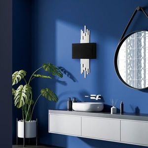 Aplica de perete, Opviq, 892OPV2417, Alb/Negru imagine