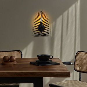 Aplica de perete, Opviq, 892OPV2441, Negru imagine