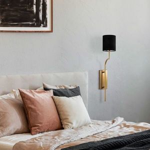 Aplica de perete, Opviq, 892OPV2449, Aur/Negru imagine