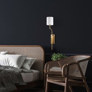 Aplica de perete, Opviq, 892OPV2450, Aur/Alb imagine