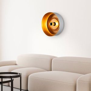 Aplica de perete, Opviq, 892OPV2539, Gri imagine