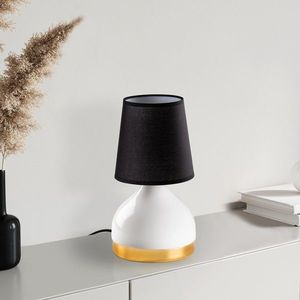Lampa de masa, Opviq, 892OPV2555, Alb/Negru imagine