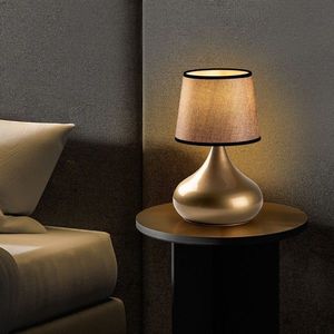 Lampa de masa, Opviq, 892OPV2583, Aur / Bej imagine