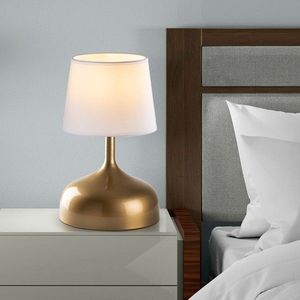 Lampa de masa, Opviq, 892OPV2588, Aur/Alb imagine