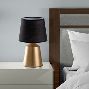 Lampa de masa, Opviq, 892OPV2589, Aur/Negru imagine