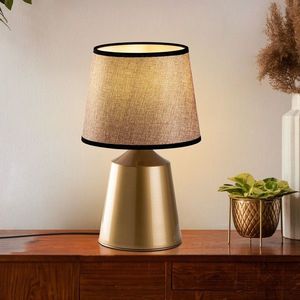 Lampa de masa, Opviq, 892OPV2591, Aur / Bej imagine
