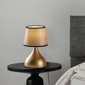 Lampa de masa, Opviq, 892OPV2595, Aur / Bej imagine