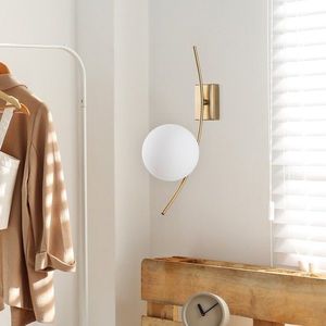 Aplica de perete, Opviq, 892OPV3101, Auriu imagine