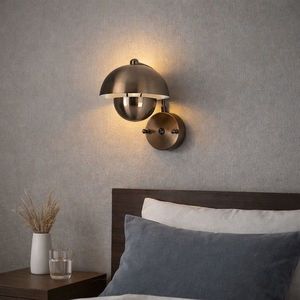 Aplica de perete, Opviq, 892OPV3502, Maro antichizat imagine