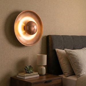 Aplica de perete, Opviq, 892OPV3510, Cupru imagine