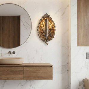 Aplica de perete, Opviq, 892OPV3521, Maro antichizat imagine