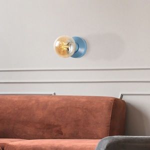 Aplica de perete, Opviq, 892OPV3524, Albastru imagine