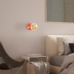 Aplica de perete, Opviq, 892OPV3525, Portocaliu imagine