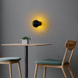 Aplica de perete, Opviq, 942FLG2217, Negru imagine