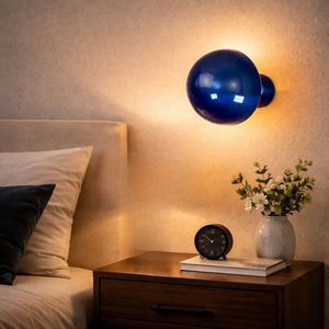 Aplica de perete, Opviq, 942FLG2224, Albastru navy imagine