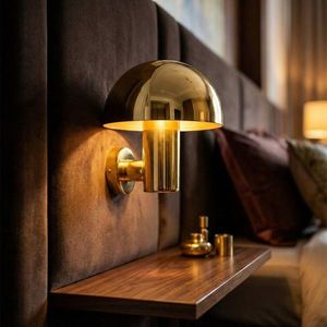 Aplica de perete, Opviq, 942FLG2232, Auriu imagine