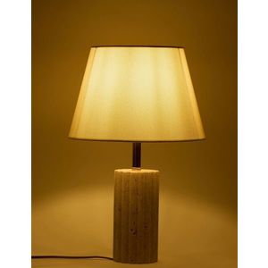 Lampa de masa, Opviq, 377KLT1117, Crem / Aur imagine