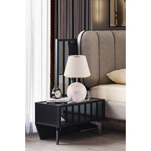 Lampa de masa, Opviq, 390FLH2253, Alb/Auriu imagine