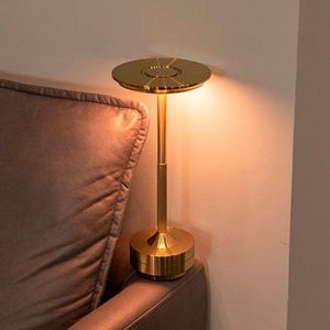 Lampa de masa, Opviq, 414LRC2054, Galben imagine